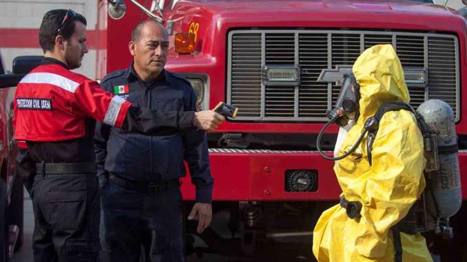 Ponen en cuarentena a 20 bomberos de Hidalgo tras dos casos positivos a Covid. Noticias en tiempo real