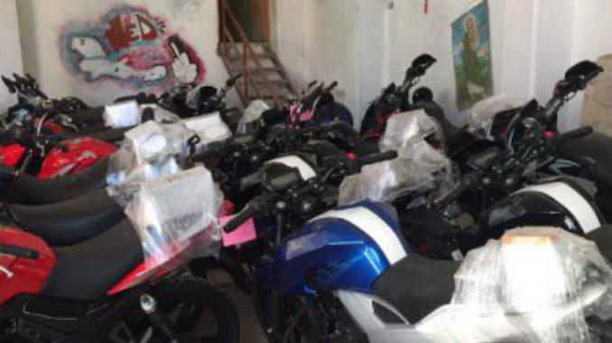 Guardia Nacional recupera motos robadas. Noticias en tiempo real