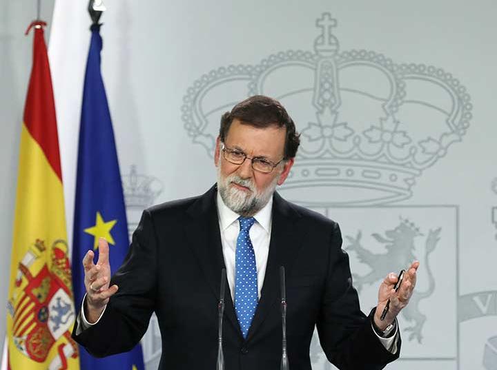 Rajoy accede a dialogar con nuevo Gobierno catalán 