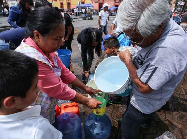 Hay emergencia y contingencia por falta de agua en CDMX