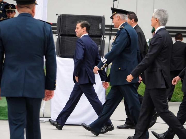 Peña Nieto reconoce labor de las fuerzas armadas en las elecciones 