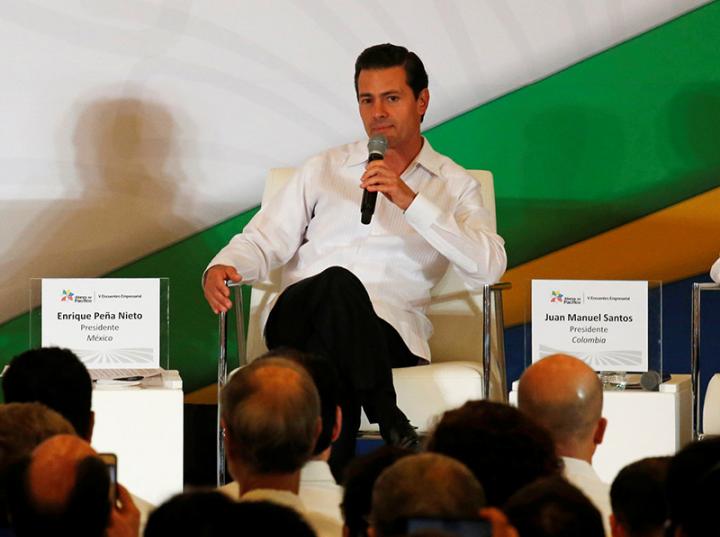 En el marco de la XIII Cumbre de la Alianza del Pacífico en Puerto Vallarta, Jalisco, El presidente Peña Nieto reiteró el papel de México como impulsor de la economía abierta – Foto: Especial