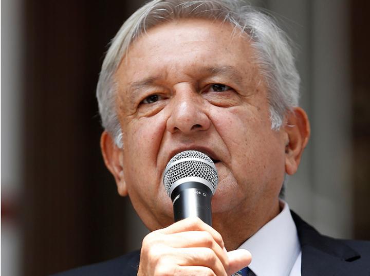 Andrés Manuel López Obrador, virtual ganador de la elección presidencial, informó que en 15 días presentará el dictamen sobre el Nuevo Aeropuerto Internacional de México – Foto: Reuters