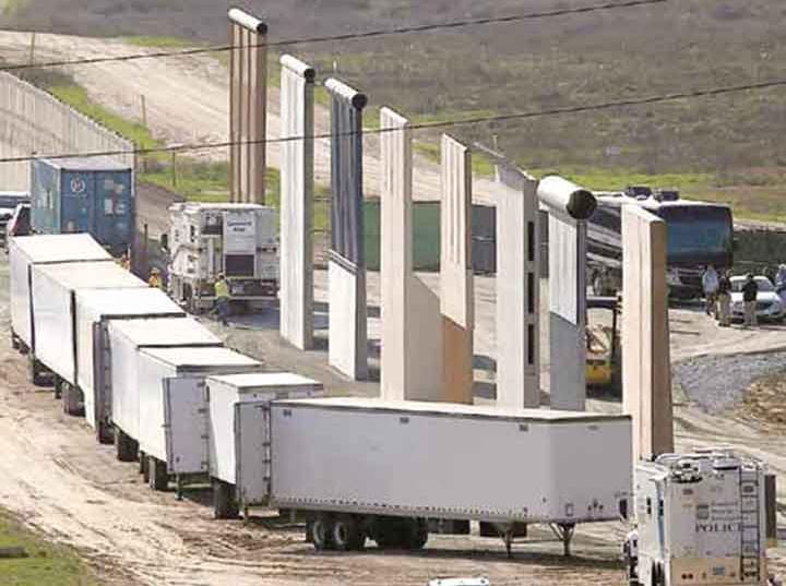 Trump urge muro frente a homicidios; quiere máxima seguridad en la frontera