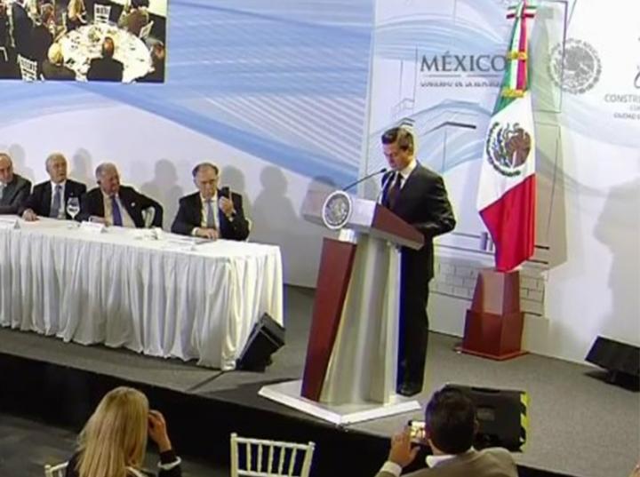 El presidente Peña Nieto confía en que pronto Canadá alcance un acuerdo similar con Estados Unidos para que se mantenga la alianza económica trilateral – Foto: Twitter @PresidenciaMX