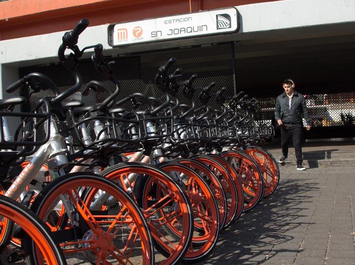 Se revisarán permisos de sistema de bicis sin anclaje: Gaviño. Foto: Cuartoscuro