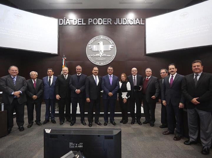 El Poder Judicial de Nuevo León anunció una reducción del 19 por ciento los salarios de sus Magistrados – Foto: Twitter @Adrian_dlGT