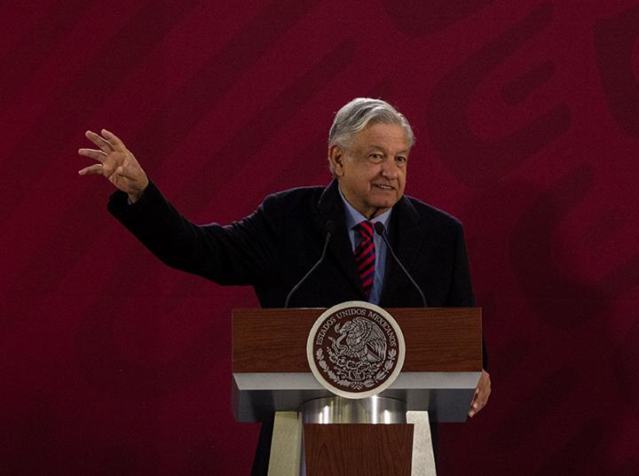 El presidente Andrés Manuel López Obrador afirmó que el país crecerá por encima del 2 por ciento, y no el 1 por ciento como pronosticó el Bank of América. – Foto: Cuartoscuro
