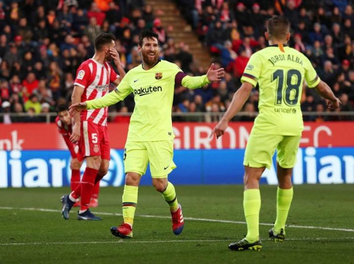 Barcelona sacó una importante victoria y registra ocho triunfos de manera consecutiva en la Liga. (Reuters)