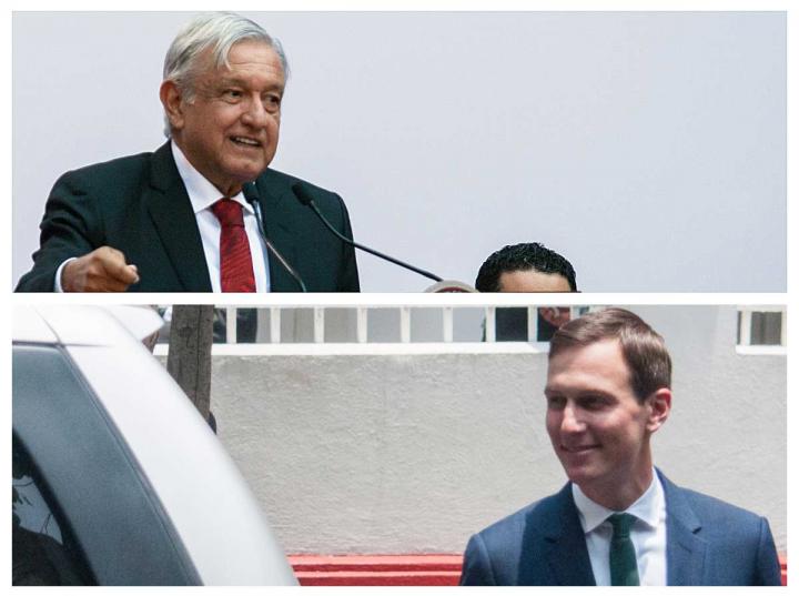El presidente de México, Andrés Manuel López Obrador, y Jared Kushner, yerno del presidente de EU, Donald Trump, se reunieron ayer de manera privada para analizar la relación bilateral. FOTO ARCHIVO: Cuartoscuro