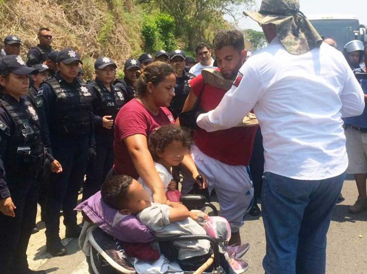 Ayer fueron detenidos cerca de 400 migrantes en Chiapas. Foto: Cuartoscuro