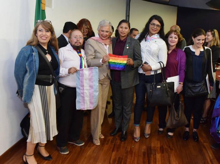 La secretaria de Gobernación, Olga Sánchez, hizo un llamado a asumir compromisos a instituciones del Estado mexicano para que generen las condiciones necesarias para erradicar la discriminación.
