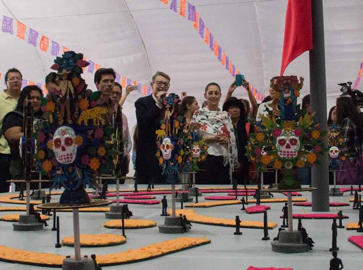 Participa en la consulta popular y decide cuál será la ofrenda de Día de Muertos en el Zócalo