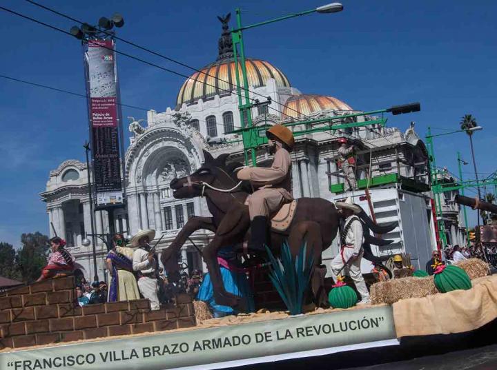 Aquí, ruta y cortes viales por Desfile de la Revolución Mexicana 