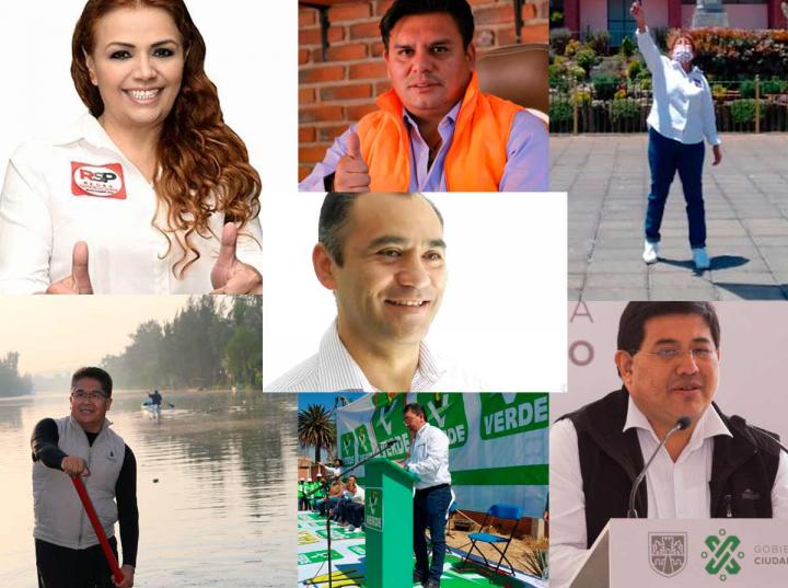 ¿Quiénes son los candidatos para la alcaldía de Xochimilco? Foto: especial