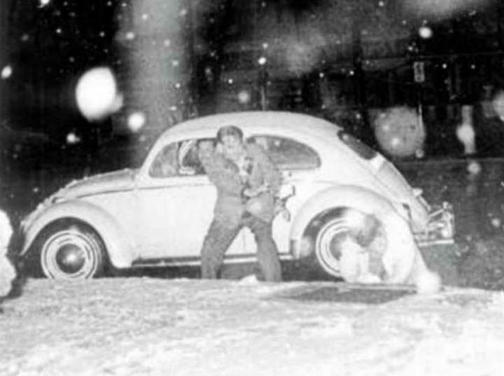 La nevada histórica que sorprendió a la Ciudad de México en 1967. Foto: Archivo Excélsior