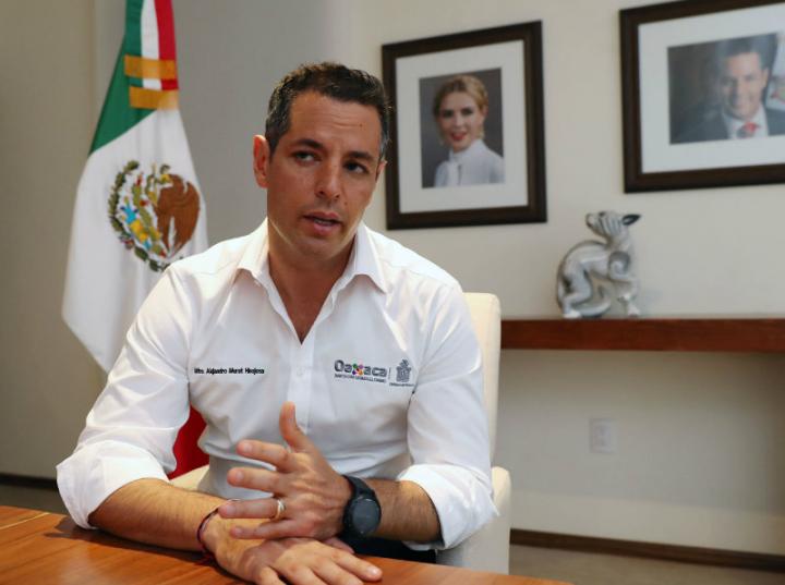 La nota de Oaxaca es que ya no es nota en lo negativo: Alejandro Murat