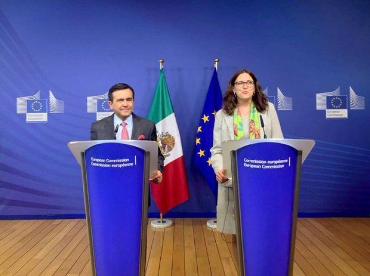 México y la Unión Europea aceleran actualización del Tratado de Libre Comercio
