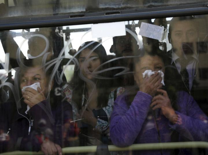 Paro de camioneros agrava situación en Chile · FOTO: AP