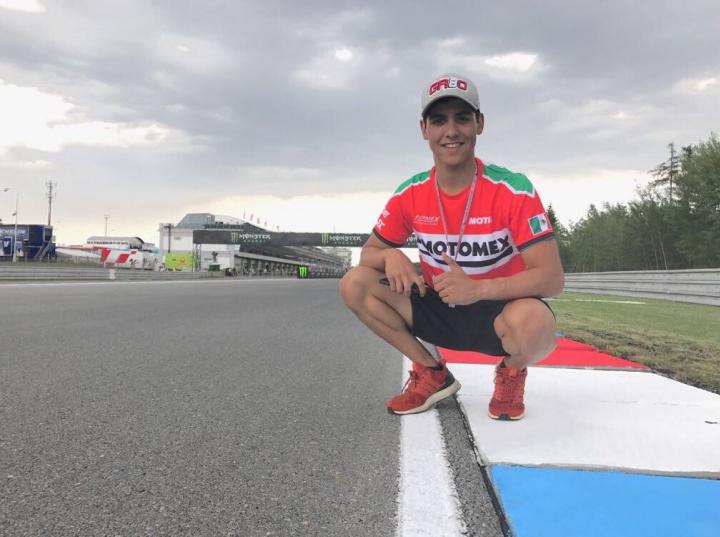 Quiero adquirir experiencia en MotoGP: Gabriel Martínez-Abrego