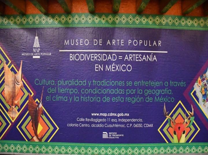 La exposición fue inaugurada por integrantes del patronato y directivos del MAP, así como por el titular de Cultura del Metro, Jaime López Vela | FOTO: Especial