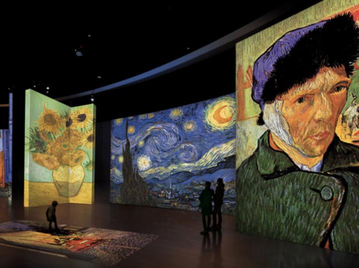 Van Gogh Alive "pintará" a la Ciudad de México el 20 de febrero. Imagen: Twitter