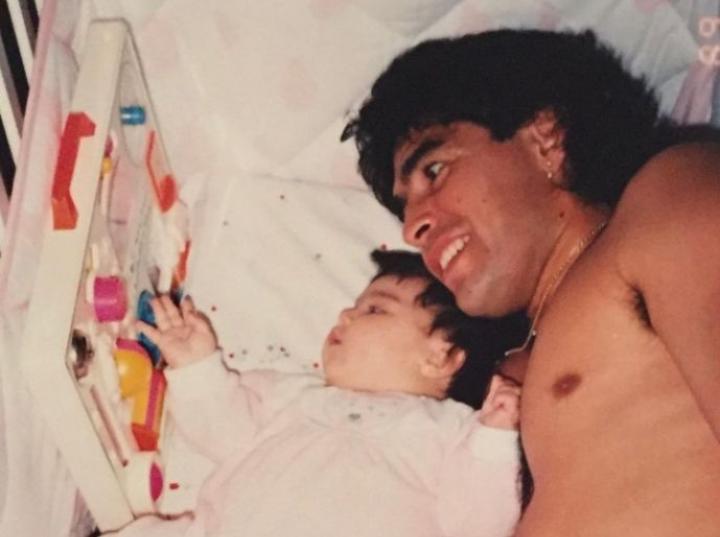 ¿Quiénes son los hijos de Maradona? Foto: Instagram