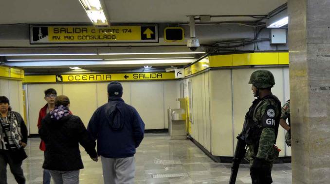 Guardia Nacional realizará operativos de cateo en el Metro. Noticias en tiempo real