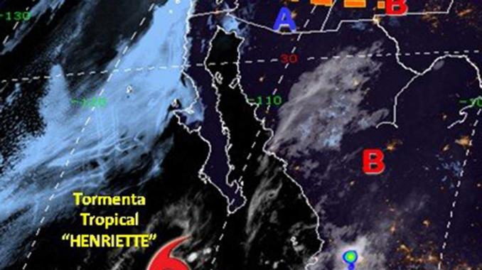 Se forma la tormenta tropical Henriette en el Pacífico . Noticias en tiempo real