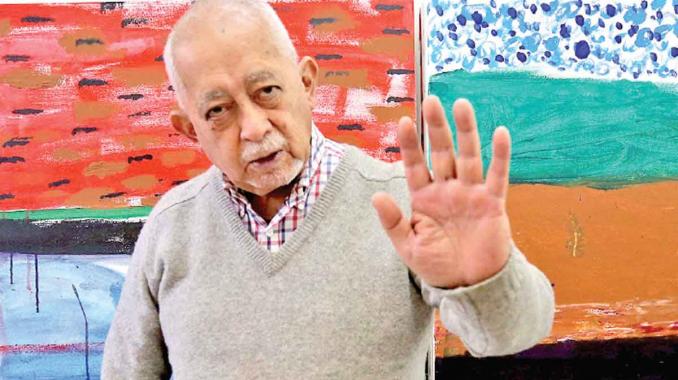 Fallece el máximo artista de lo abstracto, Gilberto Aceves Navarro. Noticias en tiempo real