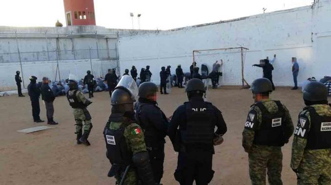 Realizaron doble operativo en penal de Nuevo Laredo, Tamaulipas. Noticias en tiempo real