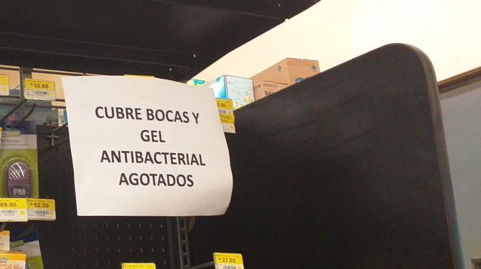 Se agotan cubrebocas y gel antibacterial en Tuxtla Gutiérrez. Noticias en tiempo real