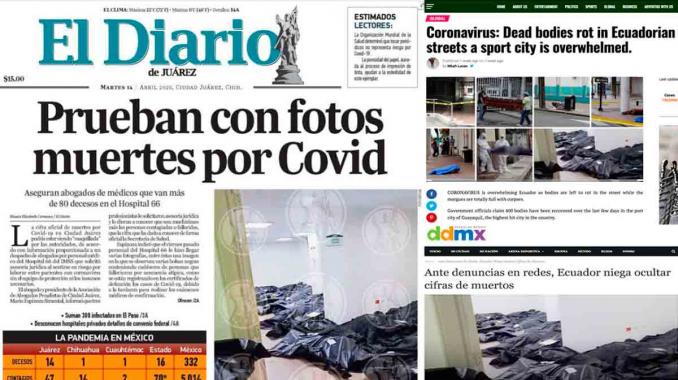 IMSS desmiente información sobre manejo de cadáveres en Hospital de Ciudad Juárez. Noticias en tiempo real