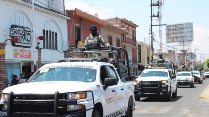 Guardia Nacional llega a Texcoco . Noticias en tiempo real