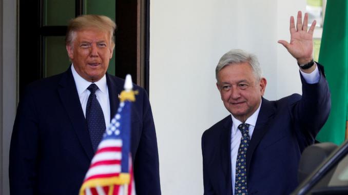 López Obrador se reúne con Donald Trump en la Casa Blanca. Noticias en tiempo real
