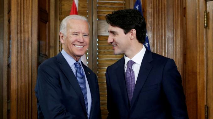 Joe Biden sostendrá su primera llamada con Justin Trudeau. Noticias en tiempo real