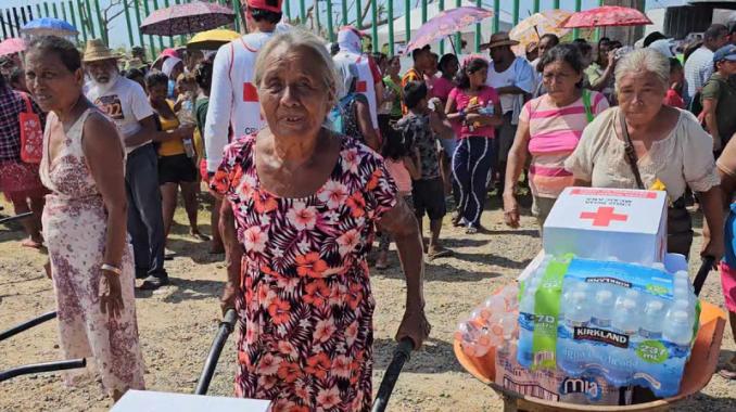 Ayuda de Cruz Roja se extenderá por un año en Coyuca y Acapulco. Noticias en tiempo real