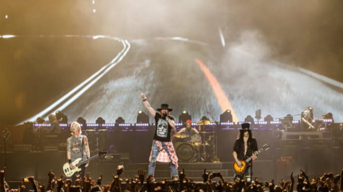 En México arranca la gira mundial de Guns N´Roses. Noticias en tiempo real