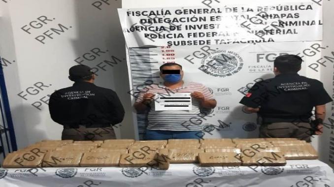 Aseguran 62 kilos de cocaína en Huixtla, Chiapas. Noticias en tiempo real