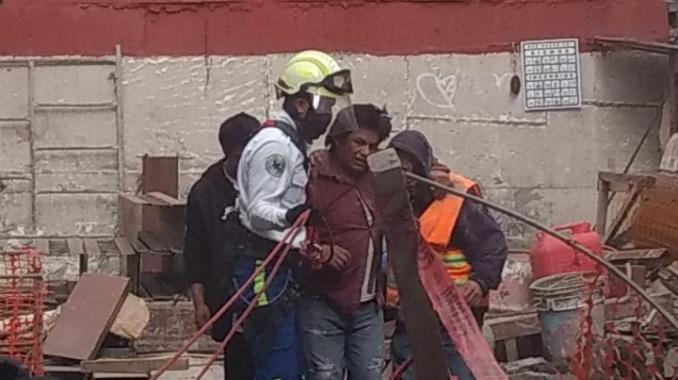 Colapsa tapial en construcción en colonia Cuauhtémoc. Noticias en tiempo real