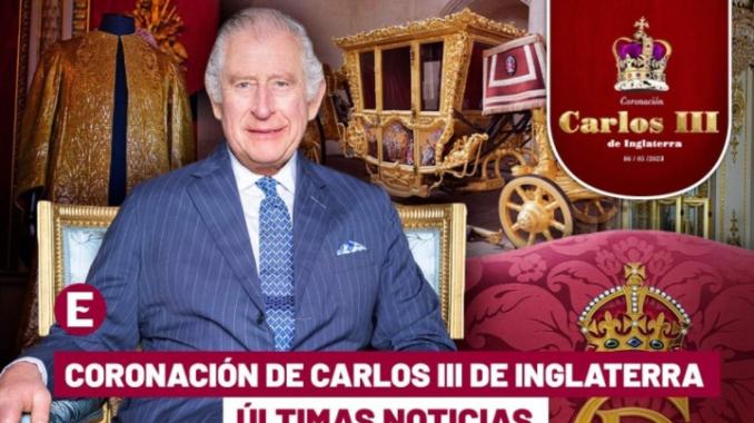 Carlos III es coronado como rey de Inglaterra . Noticias en tiempo real
