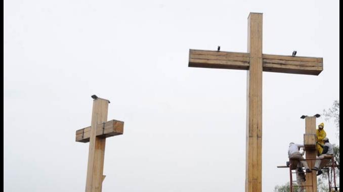 Cristo de Iztapalapa cargará cruz de 90 kilos