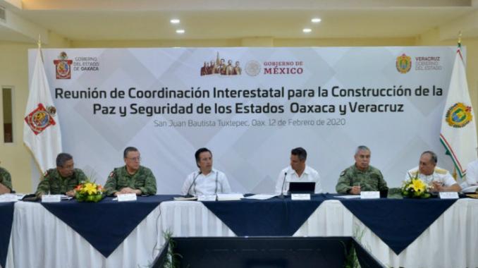 Suscriben acuerdo gobernadores de Veracruz y Oaxaca para combatir la inseguridad. Noticias en tiempo real