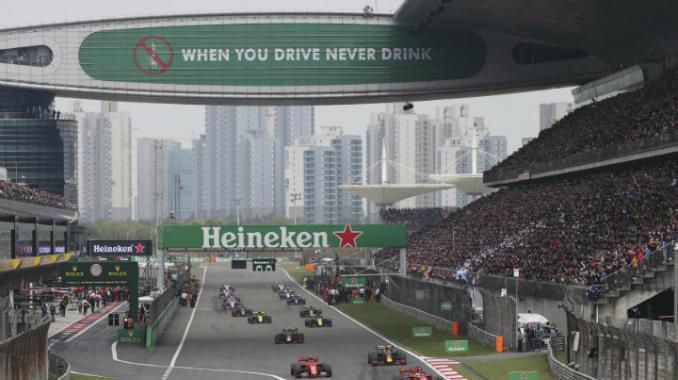 F1 pospone el GP de China por COVID-19. Noticias en tiempo real