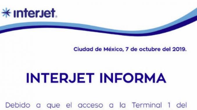 Interjet apoyará a pasajeros afectados con diferentes opciones. Noticias en tiempo real