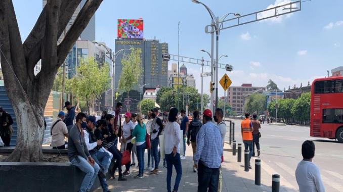 Maestros de Morelos y él Estado de México protestan en calles del Centro Histórico. Noticias en tiempo real