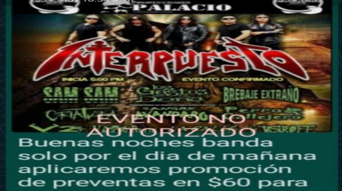 Alertan sobre falsos conciertos en Texcoco. Noticias en tiempo real
